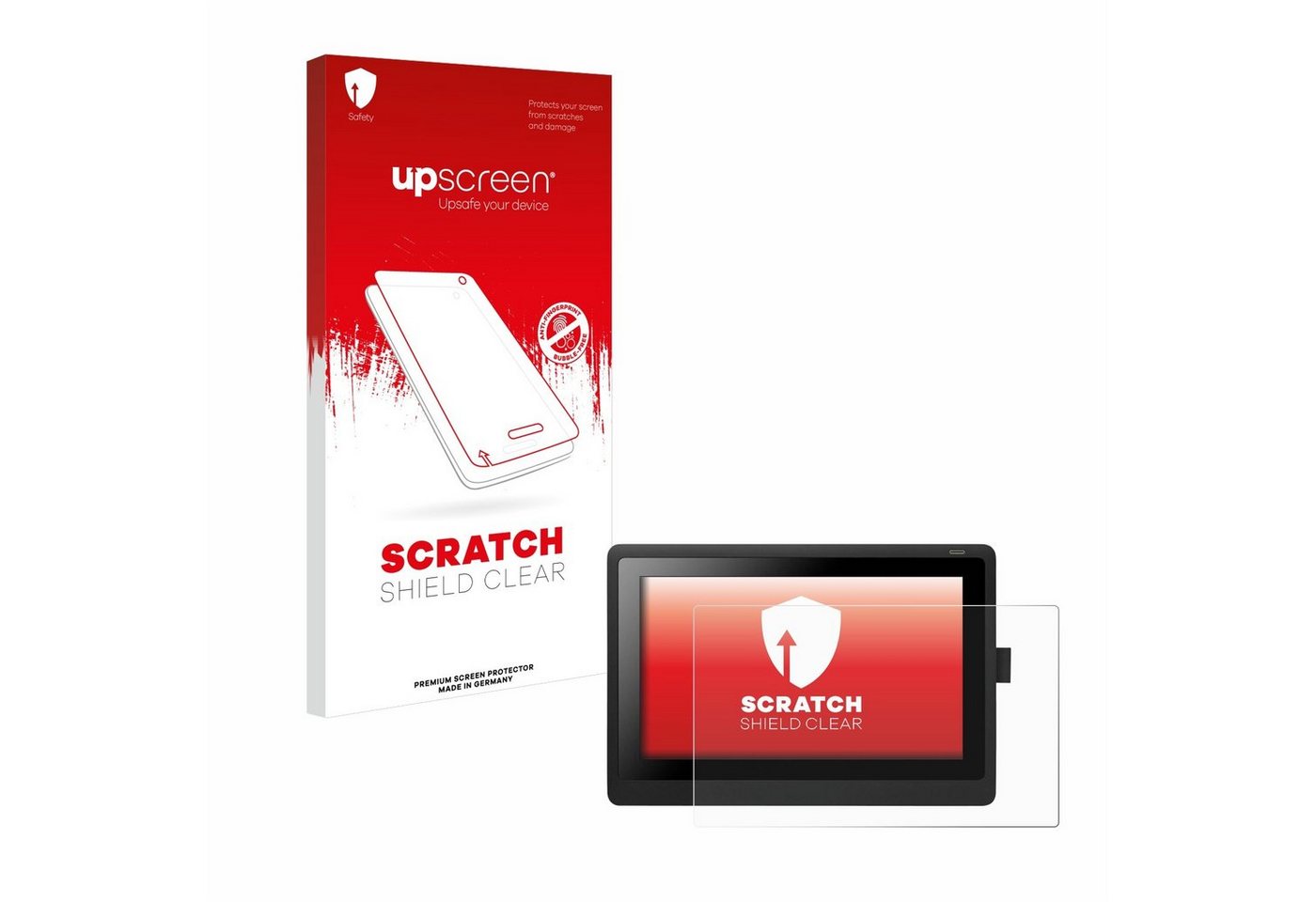 upscreen Displayschutzfolie Schutzfolie für Wacom Cintiq 16, Displayschutz Schutz Folie Klar Transparent von upscreen