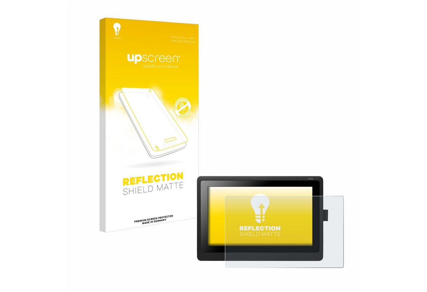 upscreen Displayschutzfolie Schutzfolie für Wacom Cintiq 16, Displayschutz Schutz Folie Matt Entspiegelungsfolie von upscreen