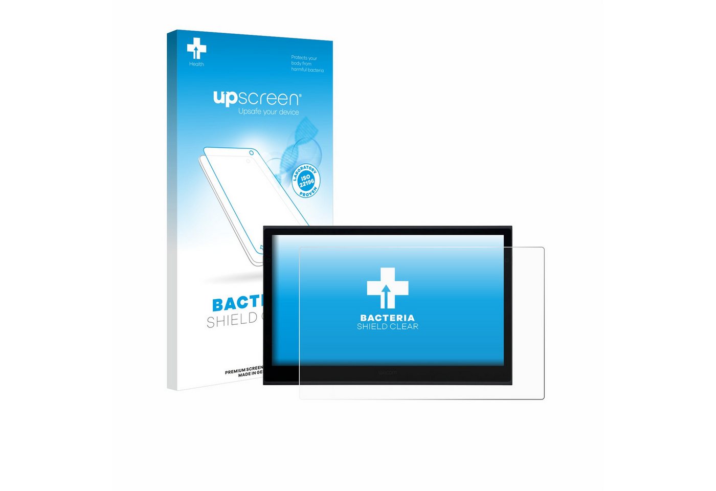 upscreen Displayschutzfolie Schutzfolie für Wacom Movink 13, Displayschutz Schutz Folie Klar antibakteriell von upscreen