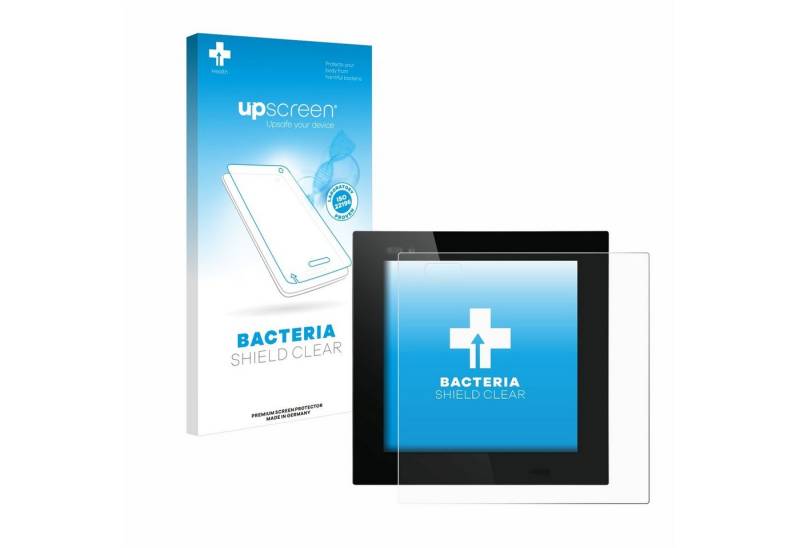 upscreen Schutzfolie für homematic IP Wired Glass Display - plus (HmIPW-WGD-PL), Displayschutzfolie, Folie Premium klar antibakteriell von upscreen