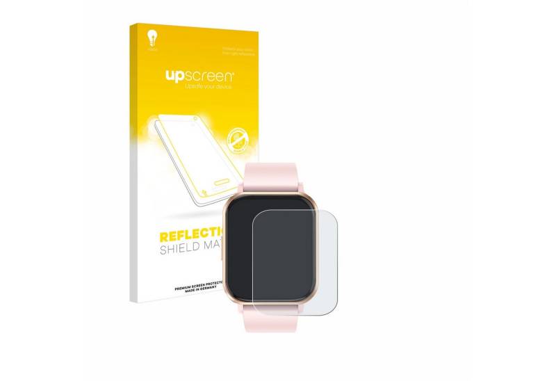 upscreen Schutzfolie für walkbee Smartwatch 1.83, Displayschutzfolie, Folie matt entspiegelt Anti-Reflex" von upscreen