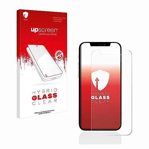 upscreen Schutzglas für Apple iPhone 12 mini Schutzfolie, Glas-Folie [Klar, 9H Panzerschutz, Anti-Fingerprint] von upscreen