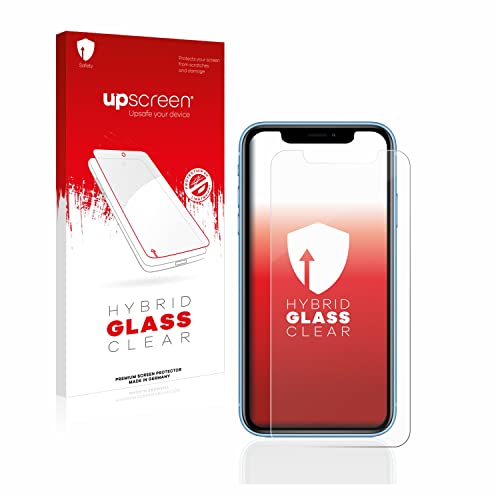 upscreen Schutzglas für Apple iPhone XR / 11 Schutzfolie, Glas-Folie [Klar, 9H Panzerschutz, Anti-Fingerprint] von upscreen
