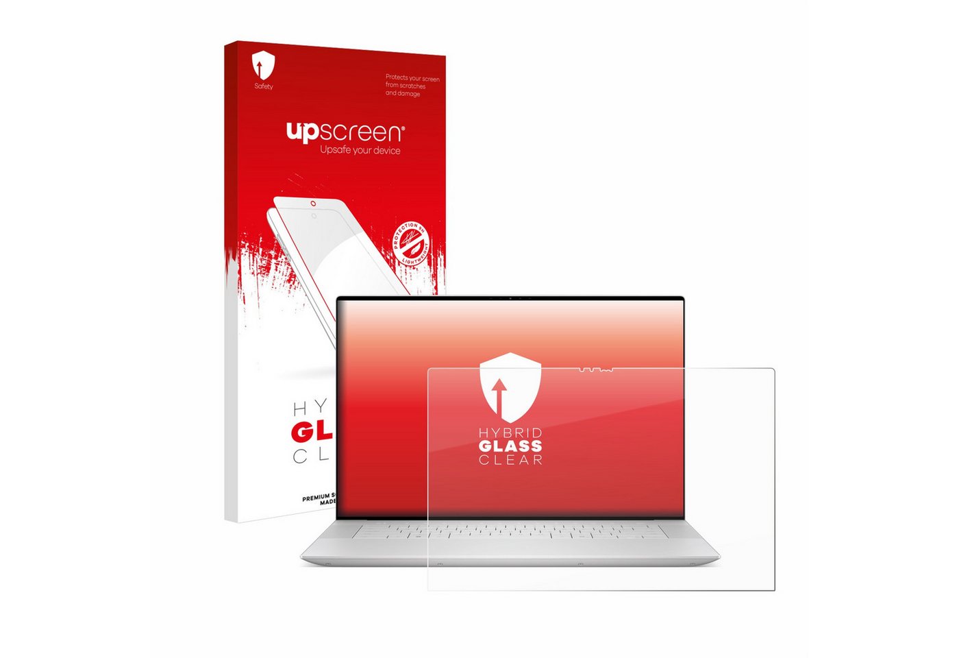 upscreen Displayschutzglas Schutzglas für Dell XPS 16 9640, Schutzfolie Display Schutz Glas Folie klar von upscreen
