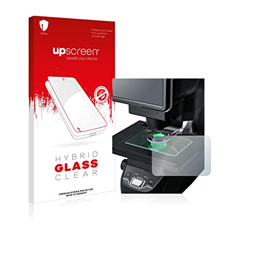 upscreen Schutzglas für Keyence IM-7030 Glasplatte Schutzfolie, Glas-Folie [Klar, 9H Panzerschutz, Anti-Fingerprint] von upscreen