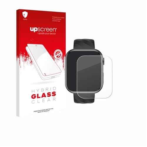 upscreen Schutzglas für Lgnitek MT500 1.97" Schutzfolie, Glas-Folie [Klar, 9H Panzerschutz, Anti-Fingerprint] von upscreen