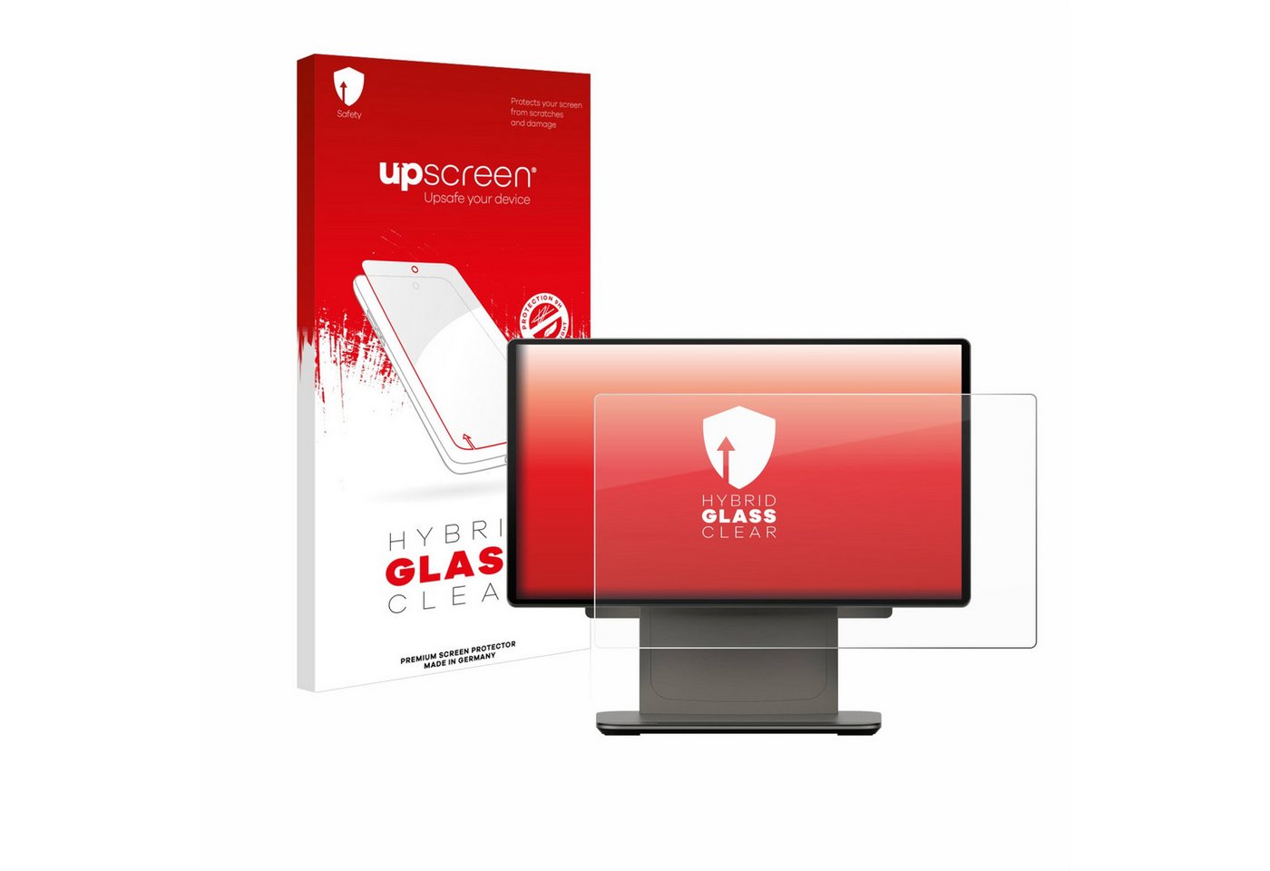 upscreen Displayschutzglas Schutzglas für Sunmi D3 PRO, Schutzfolie Display Schutz Glas Folie klar von upscreen