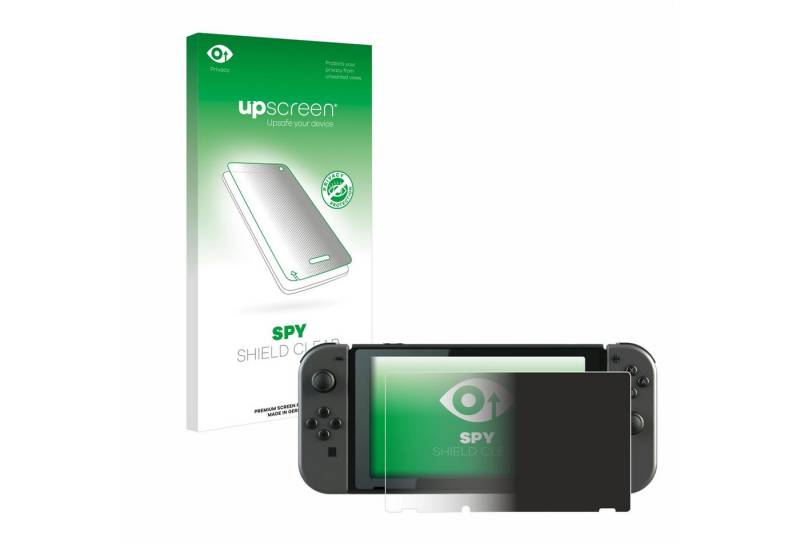 upscreen Displayschutzfolie Sichtschutzfolie für Nintendo Switch, 1 Stück, Anti-Spy Privacy Sichtschutz Blickschutzfolie Blaulicht-Schutz von upscreen