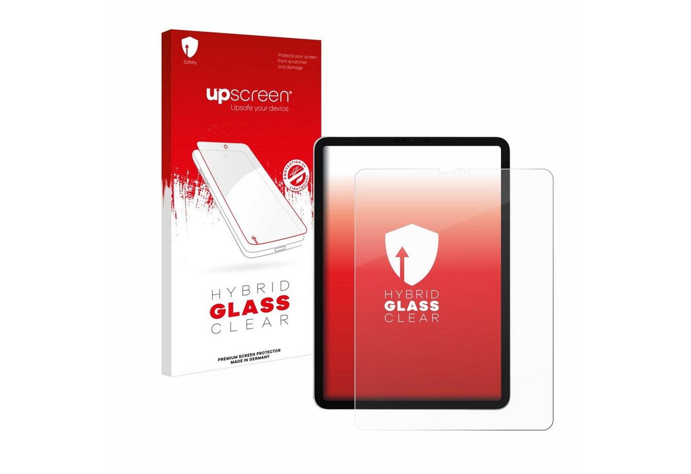 upscreen flexible Panzerglasfolie für Apple iPad Pro 12.9 2018 (3. Gen), Displayschutzglas, Schutzglas Glasfolie klar" von upscreen
