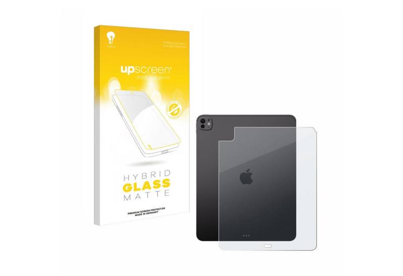 upscreen Displayschutzglas Schutzglas für Apple iPad Pro 13" 2024 (Rückseite), Schutzfolie Display Schutz Glas Folie matt von upscreen