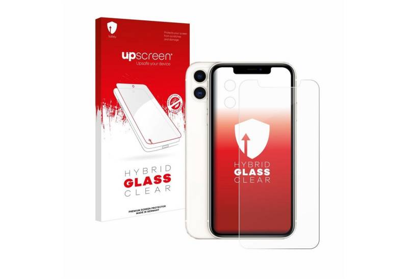 upscreen Displayschutzglas Schutzglas für Apple iPhone 11 (Display+Kamera), 1 Stück, Schutzfolie Display Schutz Glas Folie klar von upscreen