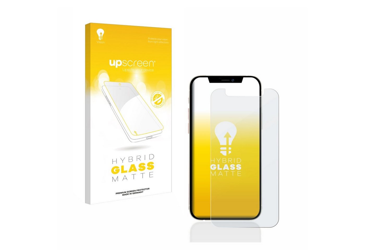 upscreen Displayschutzglas Schutzglas für Apple iPhone 12 mini, Schutzfolie Display Schutz Glas Folie matt upscreen Displayschutzglas Schutzglas für Apple iPhone 12 mini, Schutzfolie Display Schutz Glas Folie matt von upscreen