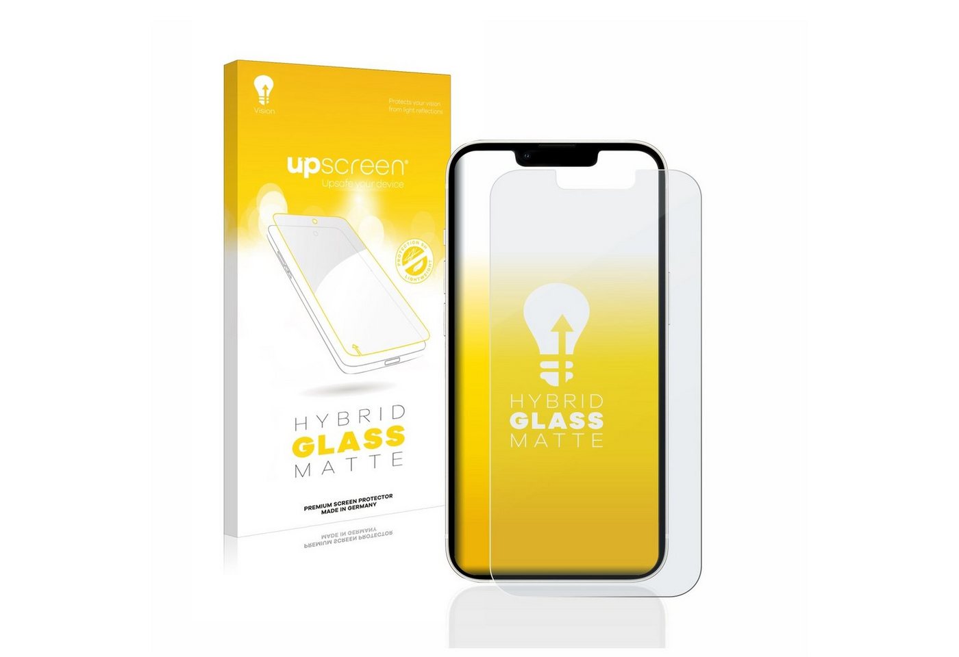 upscreen Displayschutzglas Schutzglas für Apple iPhone 13, Schutzfolie Display Schutz Glas Folie matt upscreen Displayschutzglas Schutzglas für Apple iPhone 13, Schutzfolie Display Schutz Glas Folie matt von upscreen