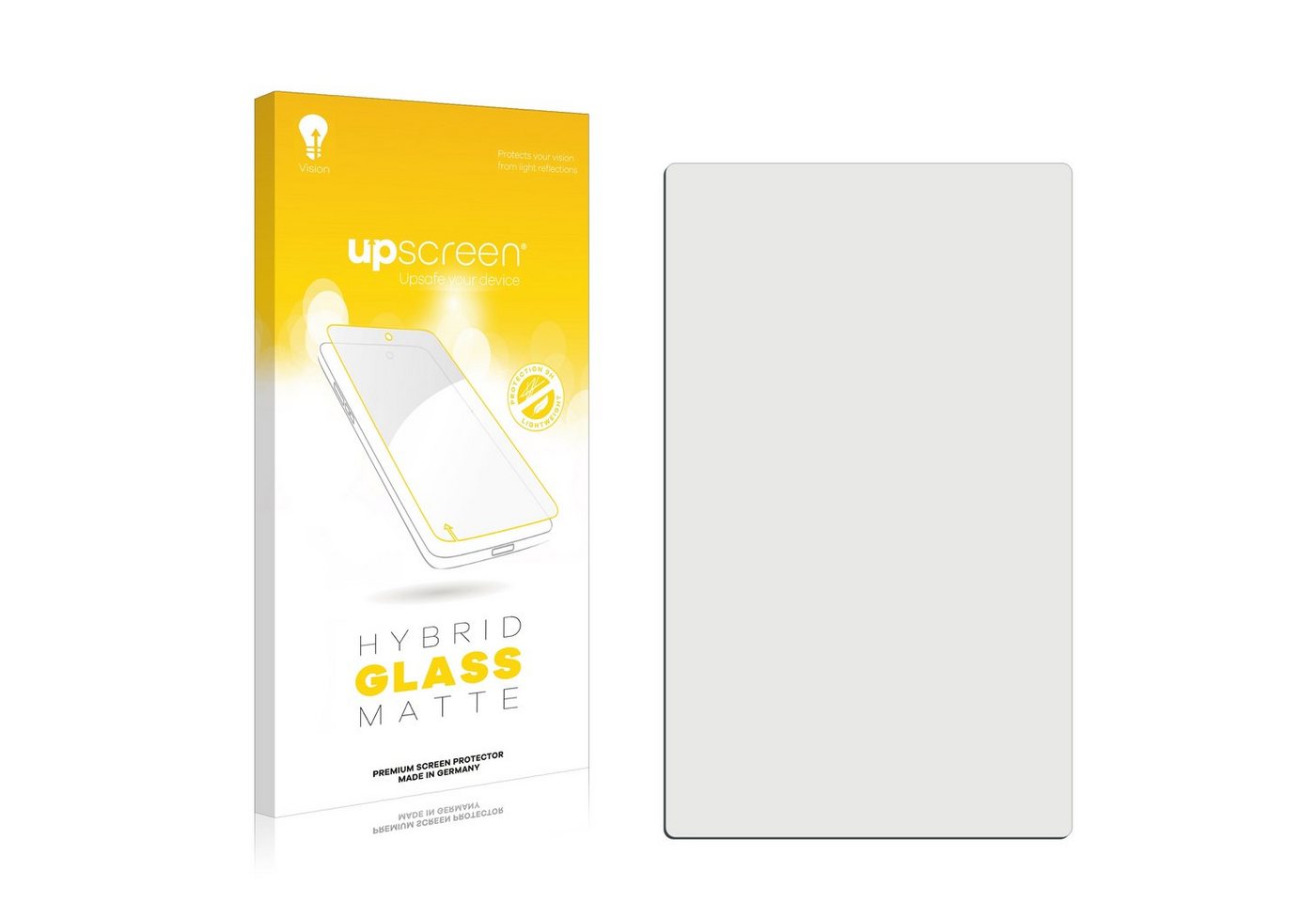 upscreen flexible Panzerglasfolie für Beurer TL 30 (Tageslichtlampe), Displayschutzglas, Schutzglas Glasfolie matt entspiegelt von upscreen