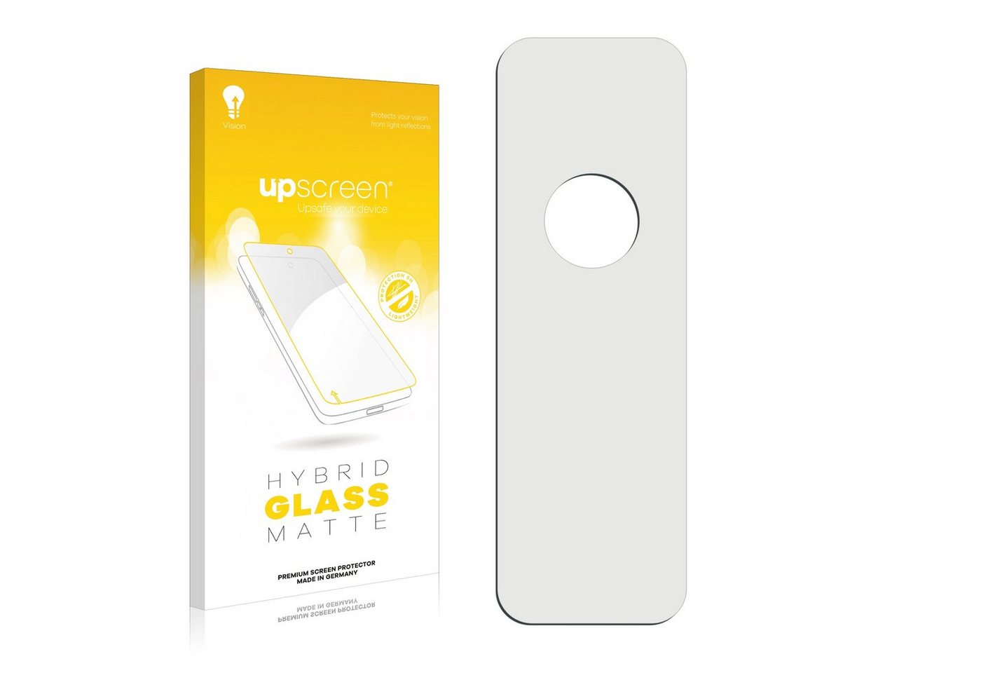 upscreen flexible Panzerglasfolie für Bold 2 Graphene Powerbank, Displayschutzglas, Schutzglas Glasfolie matt entspiegelt von upscreen