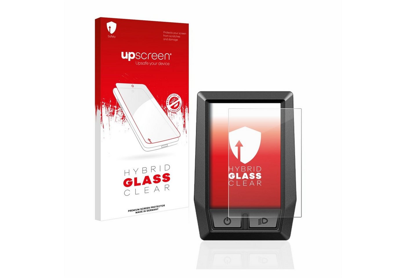 upscreen flexible Panzerglasfolie für Bosch Kiox, Displayschutzglas, Schutzglas Glasfolie klar von upscreen
