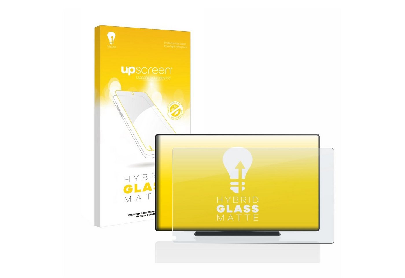 upscreen flexible Panzerglasfolie für Carpuride 9, Displayschutzglas, Schutzglas Glasfolie matt entspiegelt" von upscreen