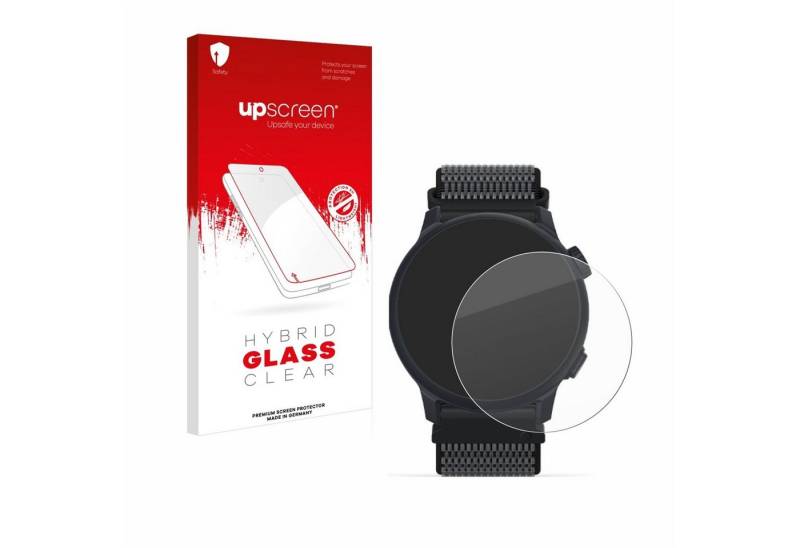 upscreen flexible Panzerglasfolie für Coros Pace 2, Displayschutzglas, Schutzglas Glasfolie klar von upscreen