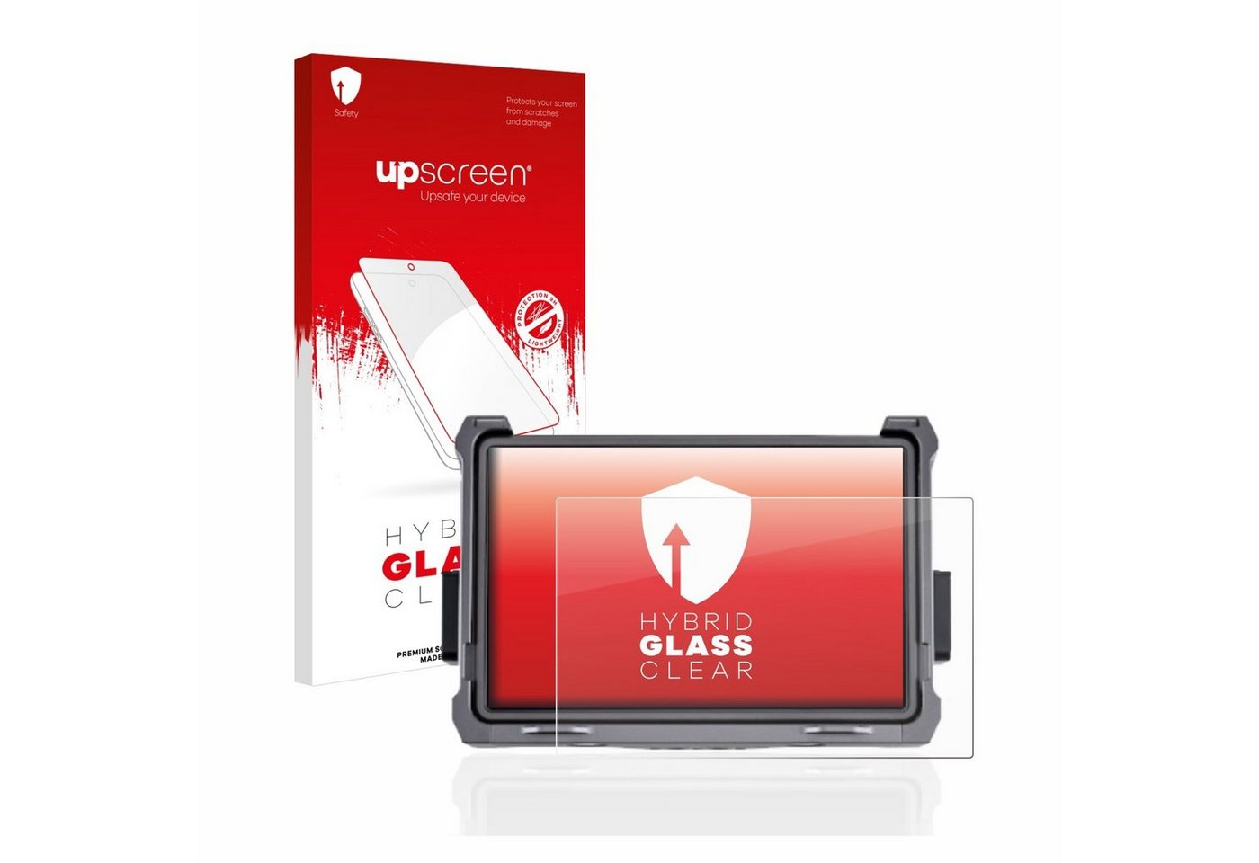 upscreen flexible Panzerglasfolie für DJI Transmission High Bright Funkmonitor 7, Displayschutzglas, Schutzglas Glasfolie klar" von upscreen