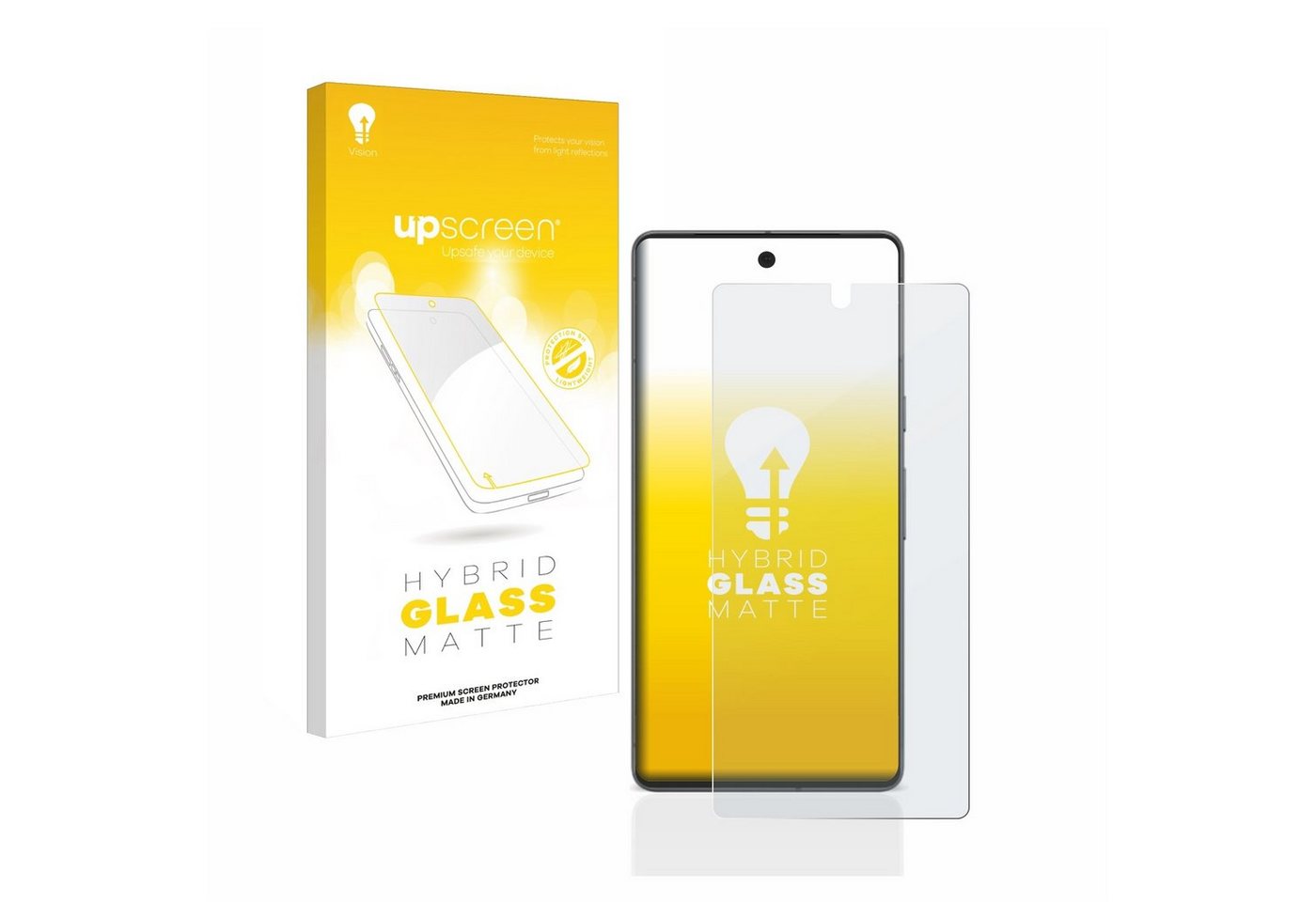 upscreen flexible Panzerglasfolie für Google Pixel 7, Displayschutzglas, Schutzglas Glasfolie matt entspiegelt von upscreen