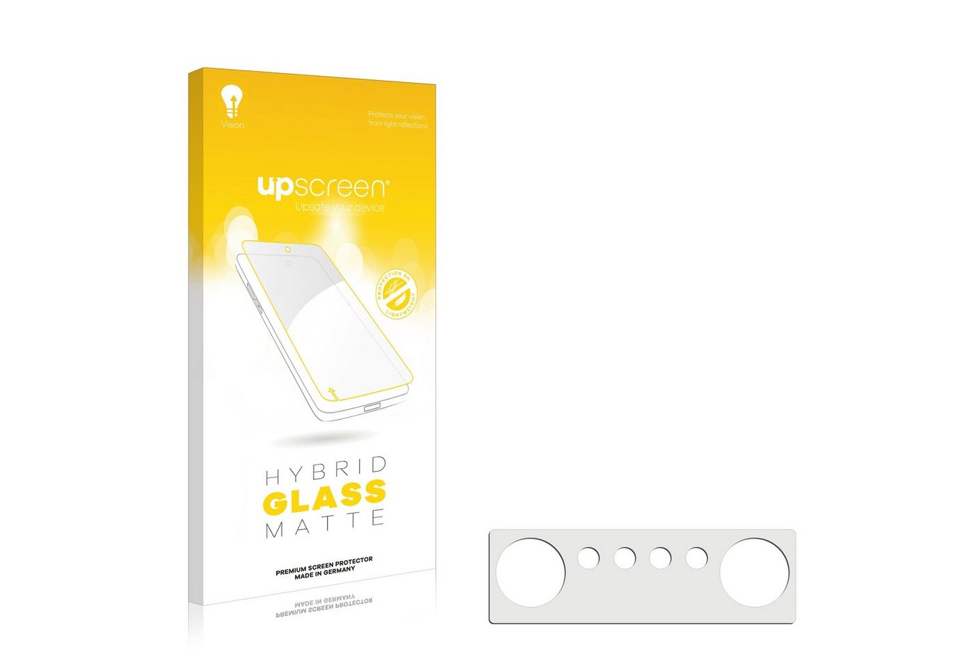 upscreen flexible Panzerglasfolie für Maono DJ Controller ‎AU-AM200-S1, Displayschutzglas, Schutzglas Glasfolie matt entspiegelt von upscreen