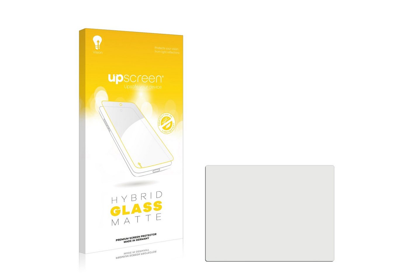 upscreen flexible Panzerglasfolie für Portapack H2+, Displayschutzglas, Schutzglas Glasfolie matt entspiegelt von upscreen