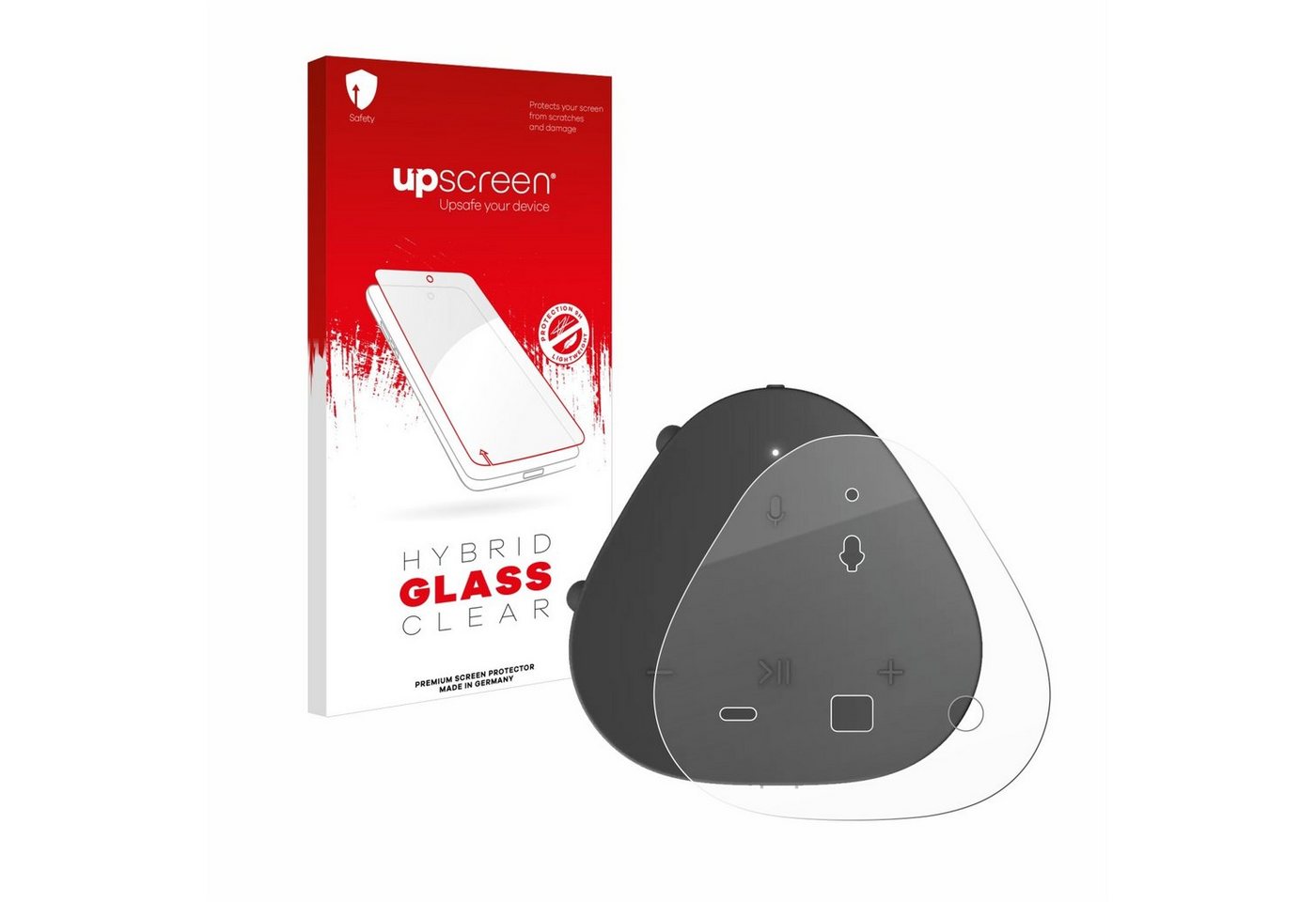 upscreen flexible Panzerglasfolie für Sonos Roam, Displayschutzglas, Schutzglas Glasfolie klar von upscreen