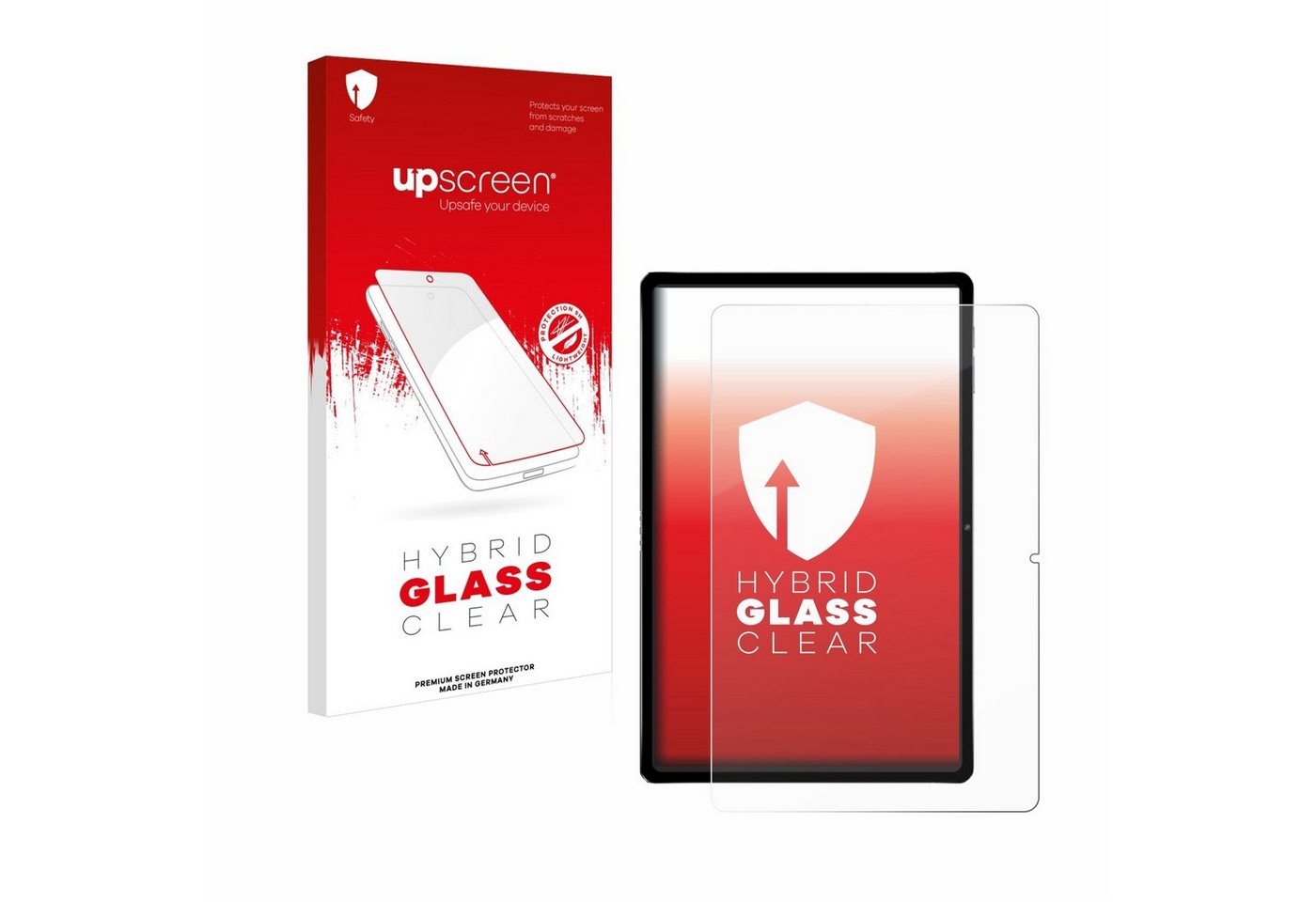 upscreen flexible Panzerglasfolie für ZTE Nubia Red Magic Tablet, Displayschutzglas, Schutzglas Glasfolie klar von upscreen
