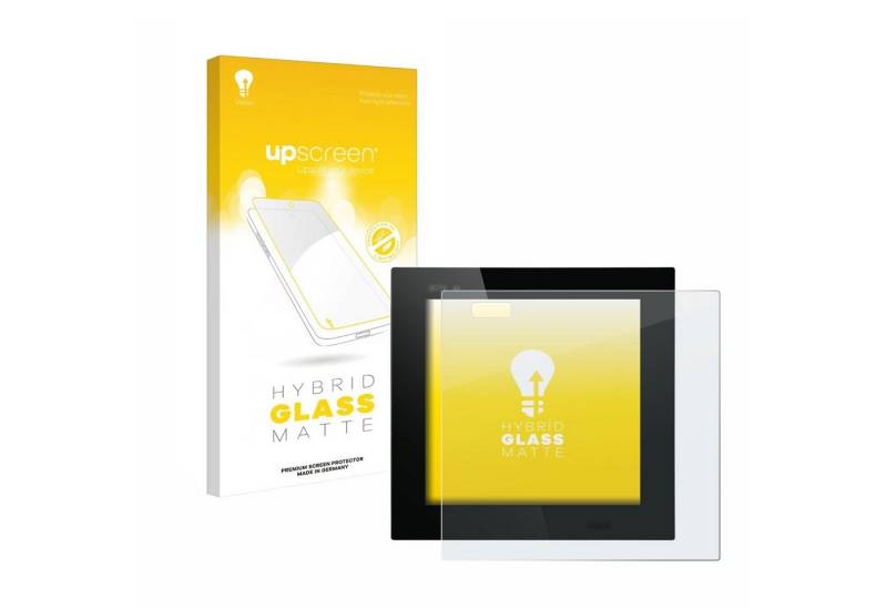 upscreen flexible Panzerglasfolie für homematic IP Wired Glass Display - plus (HmIPW-WGD-PL), Displayschutzglas, Schutzglas Glasfolie matt entspiegelt von upscreen