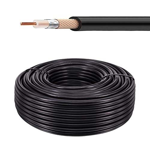 urcianow RG58 Kabel 30 M Koaxialkabel RG58 Verlustarme Koaxial Verlängerungsantenne Kabel RG58 für WLAN Router von urcianow