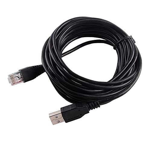 APC Kabel USB auf RJ50 Steuerkabel für Smart UPS 940-0127B, 940-0127C und 940-0127E APC Back-UPS CS BK350 BX1500 BX1300G (16) von usangreen