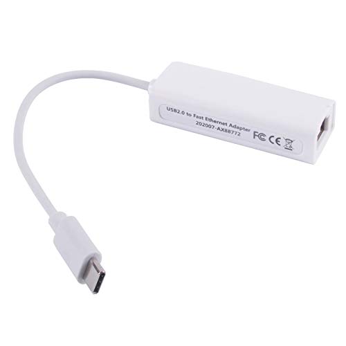 USB zu RJ45 LAN Ethernet Adapter 100Mbps Asix AX88772B AX88772 Konverter 10M 100M (Typ C auf RJ45) von usangreen