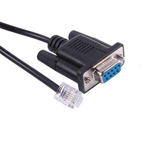 USB zu RJ11 Kabel für Skywatcher EQ6 EQ5 HEQ5 EQMOD ASCOM PC zum Anschluss des Synscan Handcontrollers (180 cm, DB9 auf RJ11 6P4C) von usangreen