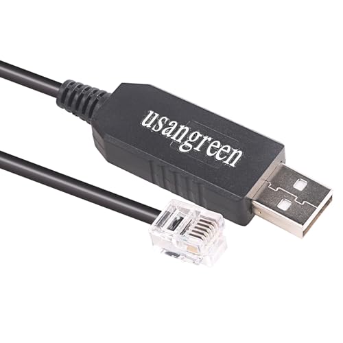 usangreen USB-Kabel für JK Jikong Akku BMS RJ11 RJ12 6P6C RS232 Serial Converter Adapter Kommunikation XR04 XR05 auf PC Verbindungsgerät usangreen USB-Kabel für JK Jikong Akku BMS RJ11 RJ12 6P6C RS232 Serial Converter Adapter Kommunikation XR04 XR05 auf PC Verbindungsgerät von usangreen
