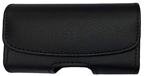 Klassische Tasche mit Gürtelclip für Dexcom G6 (G7) Receiver (horizontal 2/schwarz) von usastar-SNK