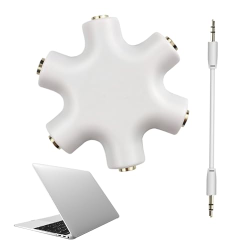 usefulbeauty Kopfhörer-Splitter - 3,5 mm Klinkenadapter | Stereo 3,5mm Kopfhörer-Verteiler für Laptop PC Smartphone Spiele & Musik bei und Unterhaltung usefulbeauty Kopfhörer-Splitter - 3,5 mm Klinkenadapter | Stereo 3,5mm Kopfhörer-Verteiler für Laptop PC Smartphone Spiele & Musik bei und Unterhaltung von usefulbeauty
