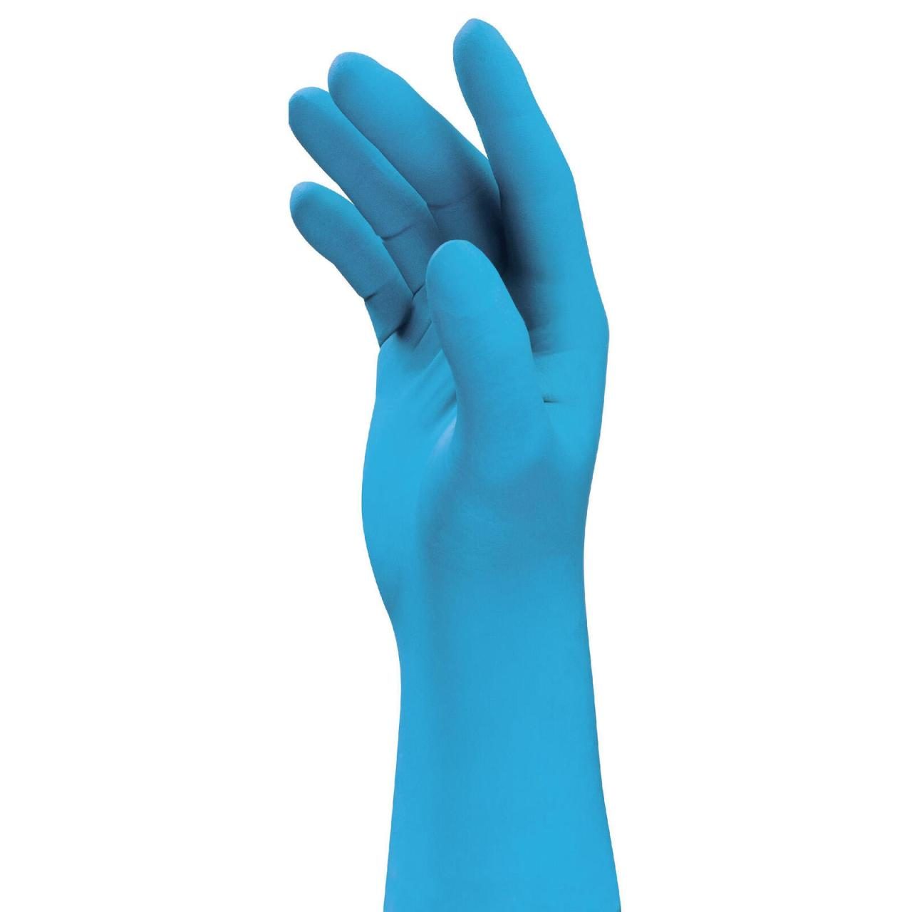 uvex Einmalhandschuhe M blau u-fit von uvex