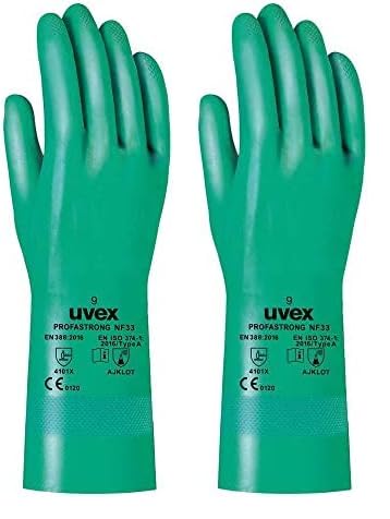uvex Ruvex-Strong_9 Schutzhandschuhe, Grün, 9 Größe (Packung mit 2) von Uvex