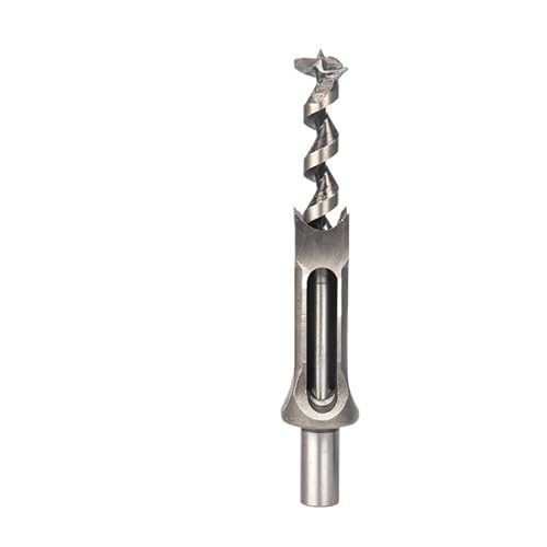 1 Stück 6–25 mm Holzbearbeitungswerkzeuge, Spiralbohrer mit quadratischem Loch, Schneckenbohrer, Stemmmeißel, erweiterte Säge for Holzschnitzerei, DIY-Möbel(19mm(0.75in)) von uvmgmync