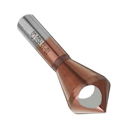1 stück HSS-Co M35 Kobalt Senker Bohrer 1-4/2-5/5-10/10-15mm/15-20mm Metall Kegel Loch Säge 90 Grad Entgraten Fase Cutter(15-20mm) von uvmgmync