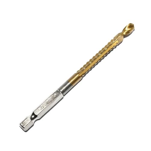 1 stück Titan T-wist Säge Bohrer, High Speed ​​Stahl Ziehen Carpenter Holz Metall Kunststoff Schneiden Loch Sägezahn Twi-st Bohrer(8mm) von uvmgmync