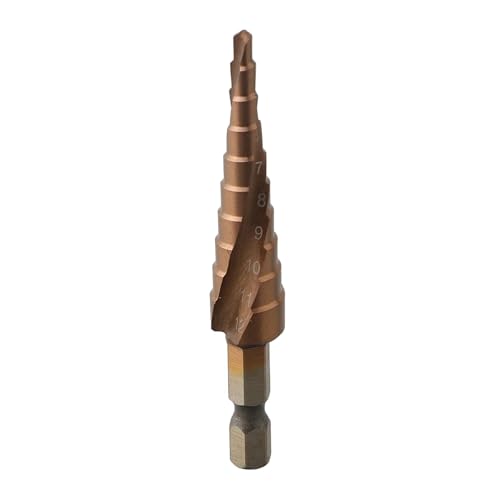 1PC M35 5% Kobalt Stufenbohrer 3-12/4-22/6-24mm HSS-CO Sechskantgriff Kegel Metallbohrer Geeignet for Pistolenbohrer Brocas 1PC M35 5% Kobalt Stufenbohrer 3-12/4-22/6-24mm HSS-CO Sechskantgriff Kegel Metallbohrer Geeignet for Pistolenbohrer Brocas von uvmgmync