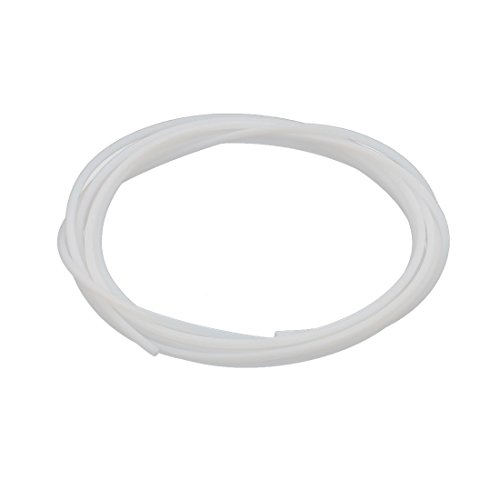 sourcing map 1,5 mm x 1,9 mm PTFE-Schlauch Rohr 2 Meter 6,6 Fuß für 3D-Drucker von uxcell