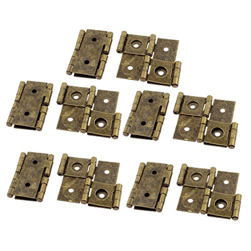 sourcing map 10Stk 46mmx54mm Retro Stil doppelwirkenden Falten Bildschirm Scharnier Bronze sourcing map 10Stk 46mmx54mm Retro Stil doppelwirkenden Falten Bildschirm Scharnier Bronze von uxcell
