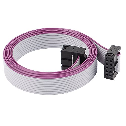 sourcing map 2,54mm 10Pin F/F IDC-Verbinder Kabel Motherboard de von uxcell