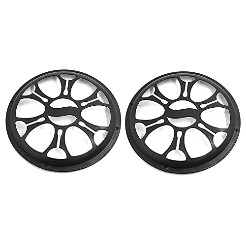 sourcing map 2 Stück 9" Auto Auto-Lautsprecher Hohlen Mesh Sub Woofer Subwoofer Grill Abdeckung Schwarz sourcing map 2 Stück 9" Auto Auto-Lautsprecher Hohlen Mesh Sub Woofer Subwoofer Grill Abdeckung Schwarz von uxcell