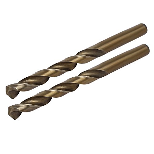 sourcing map 2x 9,8mm HSS Kobalt Metallbohrer Spiralbohrer Gerader Schaft Spirale Werkzeug DE de sourcing map 2x 9,8mm HSS Kobalt Metallbohrer Spiralbohrer Gerader Schaft Spirale Werkzeug DE de von uxcell