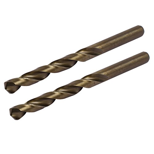 sourcing map 2x Spiralbohrer 10,2mm HSS Kobalt Metallbohrer Gerader Schaft Spirale Werkzeug sourcing map 2x Spiralbohrer 10,2mm HSS Kobalt Metallbohrer Gerader Schaft Spirale Werkzeug von uxcell