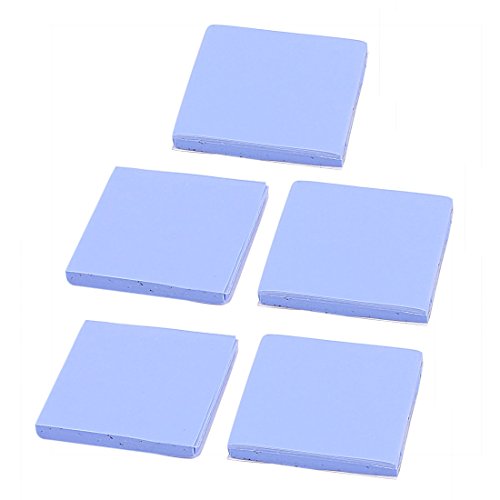 sourcing map 5 Pack Wärmeleitpads, 30x30x3mm Weiches Silikon Wärmeleitpads Wärmebeständige für Laptop Kühlkörper CPU GPU SSD IC Chipsatz LED Kühler von uxcell