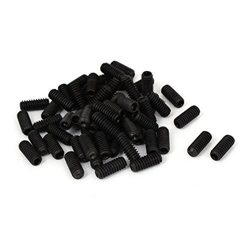 sourcing map 60 Stk. Innensechskant Madenschrauben 1/4 Zoll x 5/8 Zoll 20 Gewinde Schwarz sourcing map 60 Stk. Innensechskant Madenschrauben 1/4 Zoll x 5/8 Zoll 20 Gewinde Schwarz von uxcell